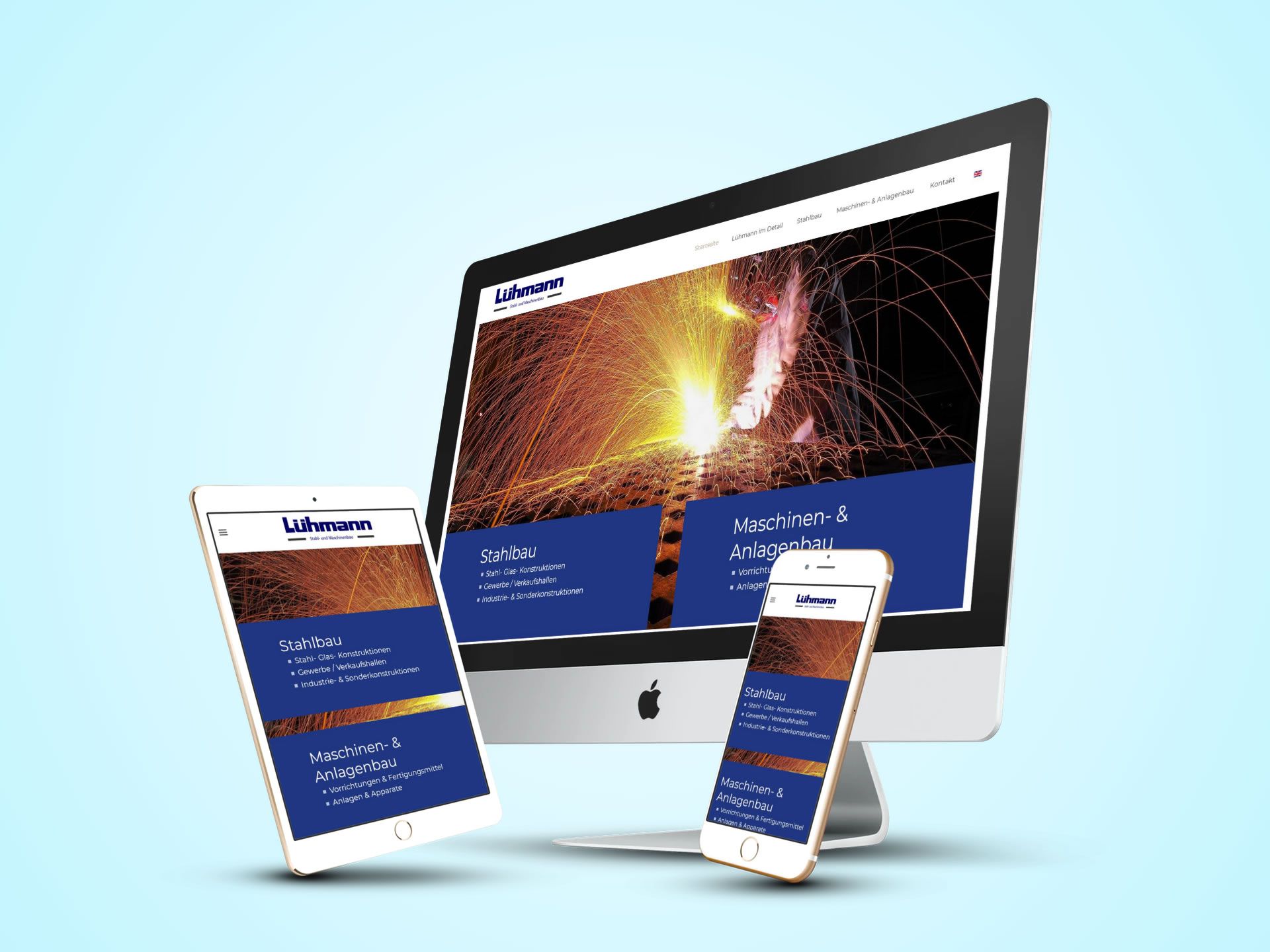 Webdesign Lühmann  Website